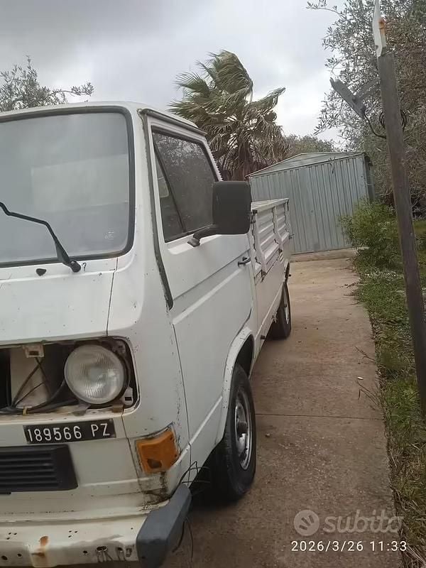 Usata VW T3 1987 Bianco Furgone