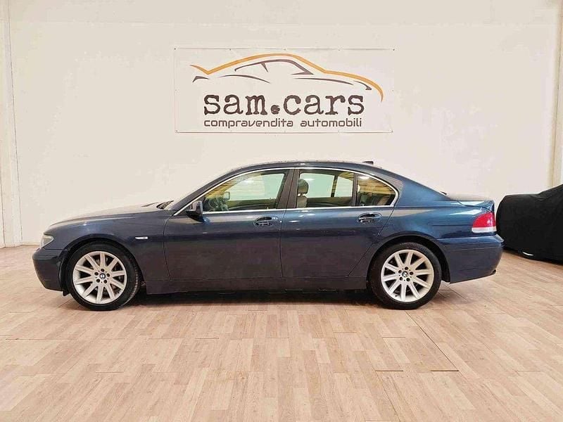 Usata BMW 745 333 CV (244 kW) 2001 Blu Berlina