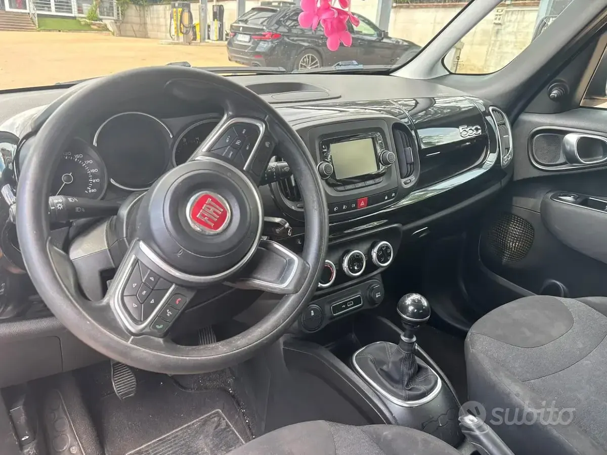 Usata Fiat 500L 95 CV (69 kW) 2019 Nero Monovolume