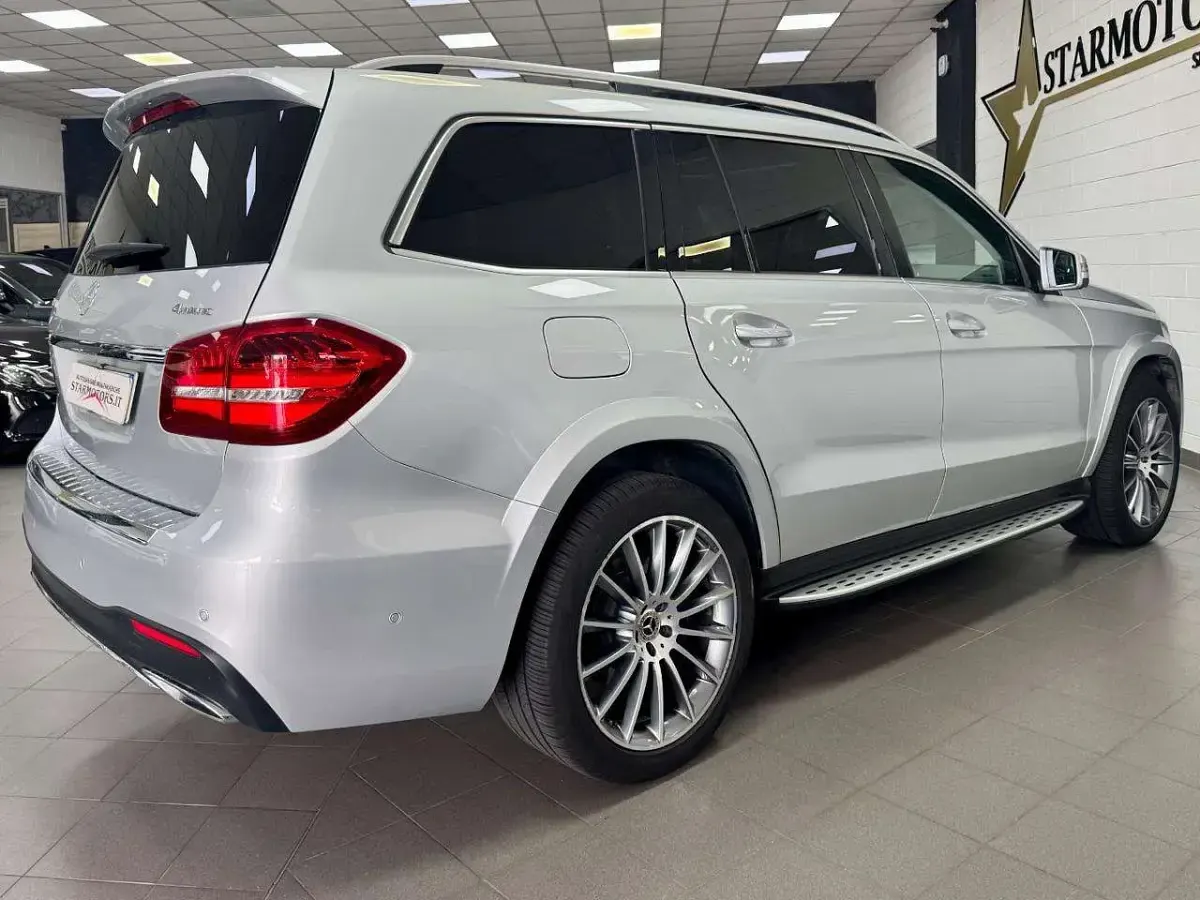 Usata Mercedes GLS350 Premium Plus 258 CV (189 kW) 2019 Argento metallizzato SUV