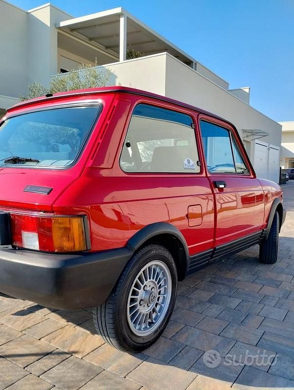 Usata Autobianchi A112 1983 Rosso Utilitaria