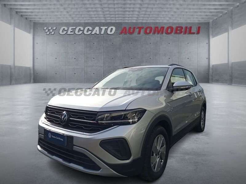 Argento Usata 2024 VW T-Cross Life SUV | 22.696 € (Buon prezzo) - Immagine 1/4