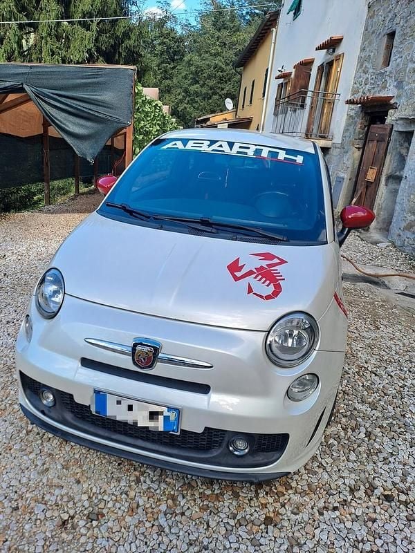 Usata Abarth 500 135 CV (99 kW) 2008 Bianco Utilitaria