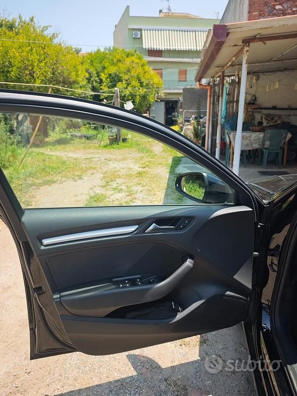 Usata Audi A3 116 CV (85 kW) 2017 Nero Berlina