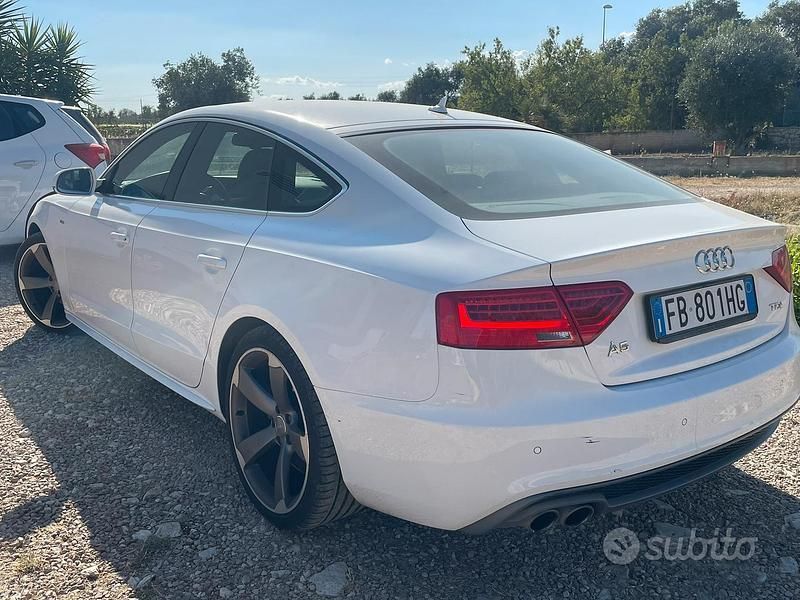 Usata Audi A5 Sportback S-Line 190 CV (139 kW) 2015 Bianco Utilitaria