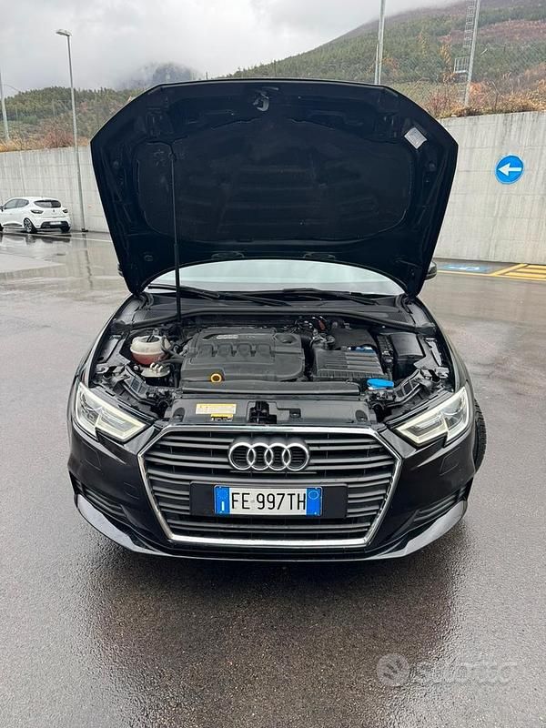 Usata Audi A3 110 CV (80 kW) 2016 Nero Berlina