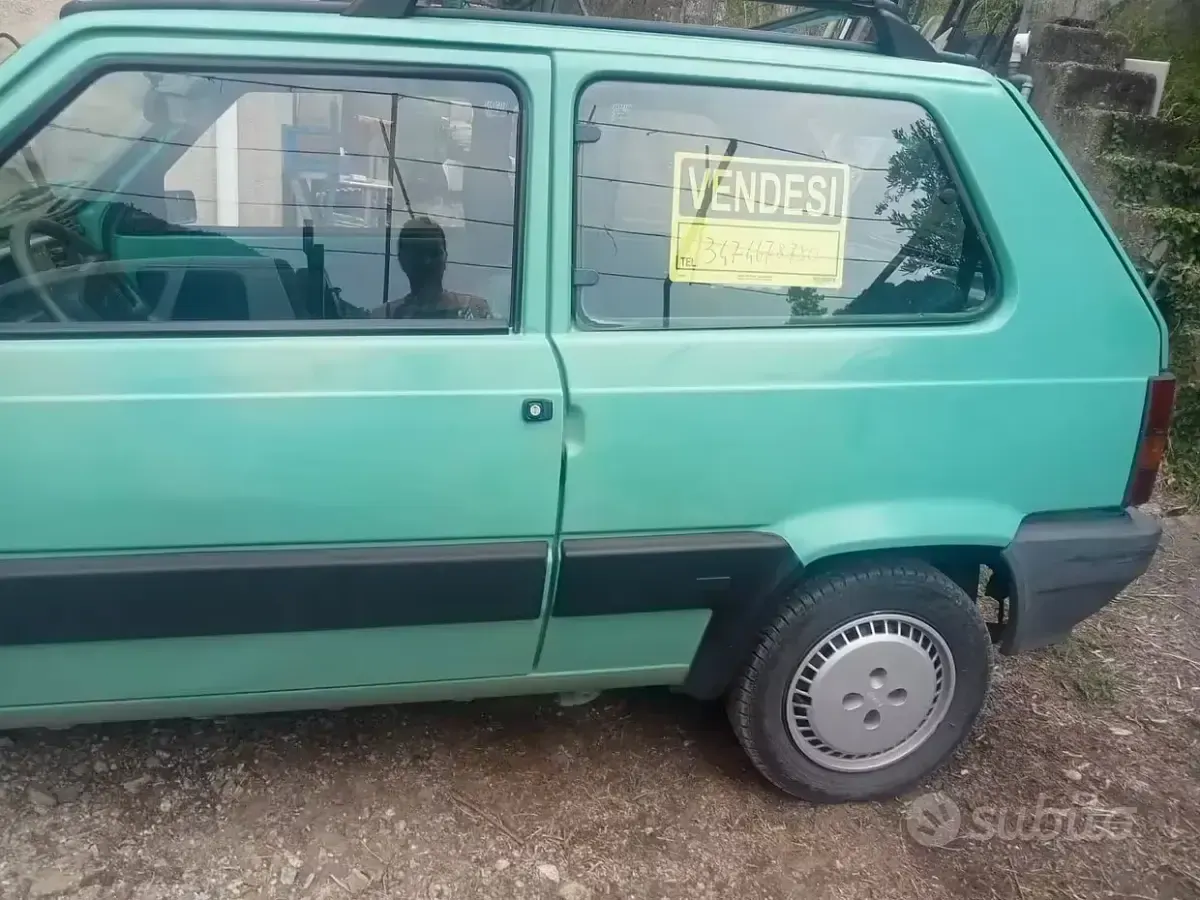 Usata Fiat Panda 54 CV (39 kW) 2002 Verde Berlina