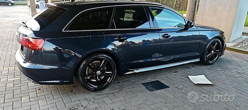 Usata Audi A6 Business 136 CV (100 kW) 2018 Blu Station wagon