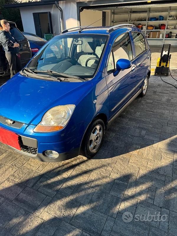 Usata Chevrolet Matiz 2009 Blu Utilitaria