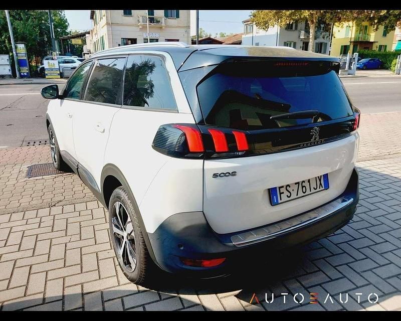 Usata Peugeot 5008 Allure 131 CV (96 kW) 2018 Bianco Monovolume
