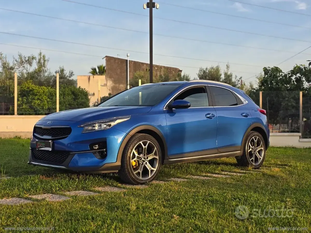 Usata Kia XCeed Style 136 CV (100 kW) 2021 Blu SUV