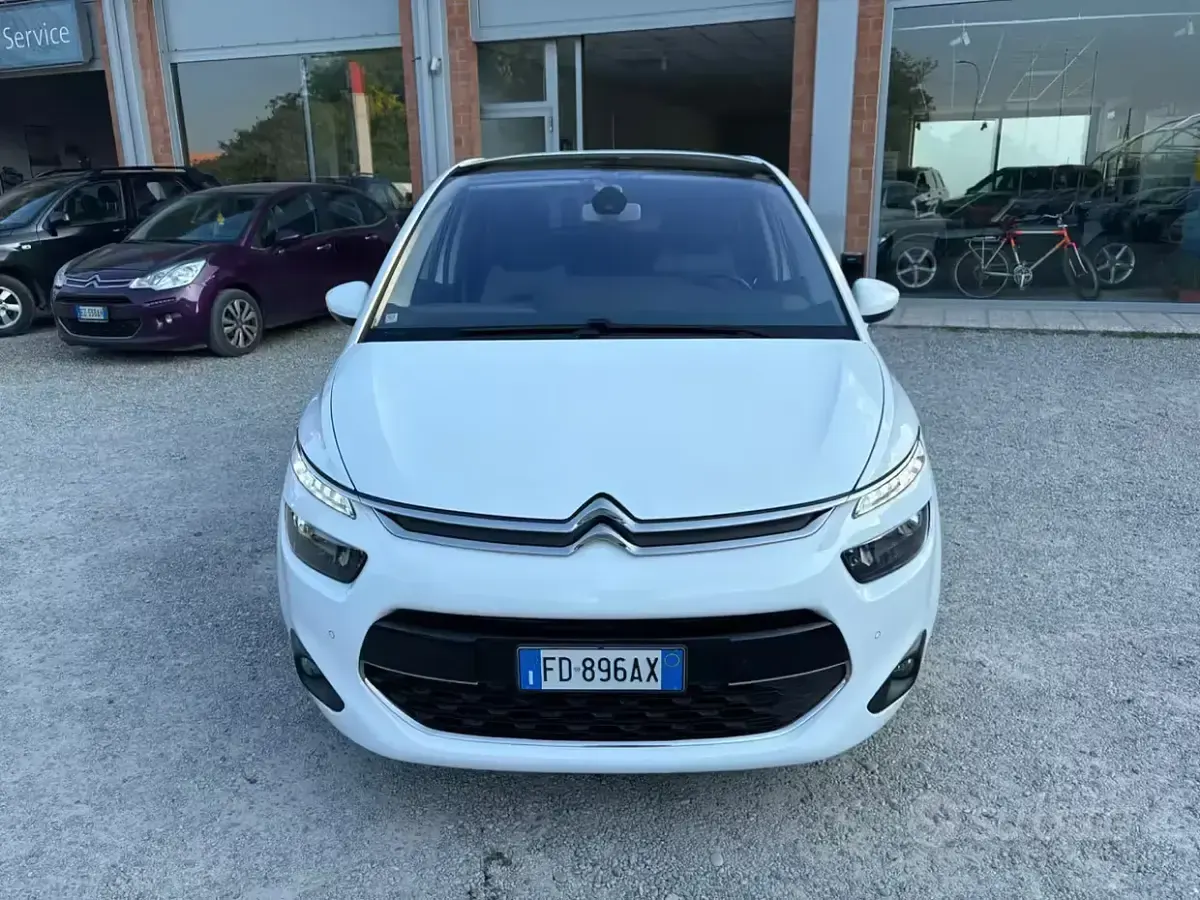 Begagnad Citroën C4 Picasso 120 HK (88 kW) 2016 Vit Minibuss