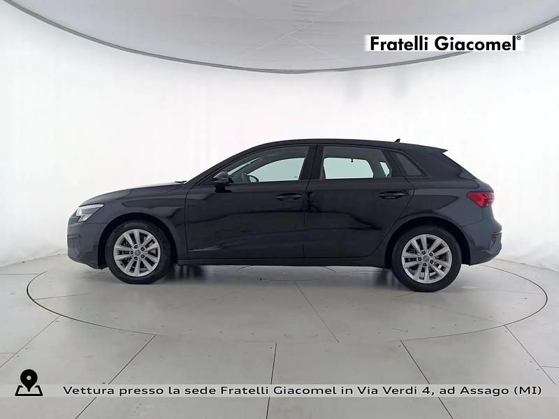 Usata Audi A3 150 CV (110 kW) 2020 0e nero mito metallizzato Berlina