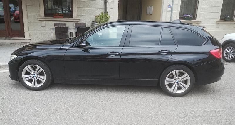 Usata BMW 316 M Sport 115 CV (84 kW) 2014 Nero Station wagon