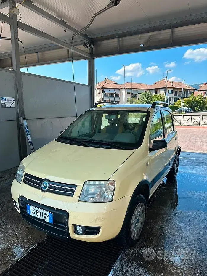 Usata Fiat Panda 4x4 60 CV (44 kW) 2005 Giallo Utilitaria