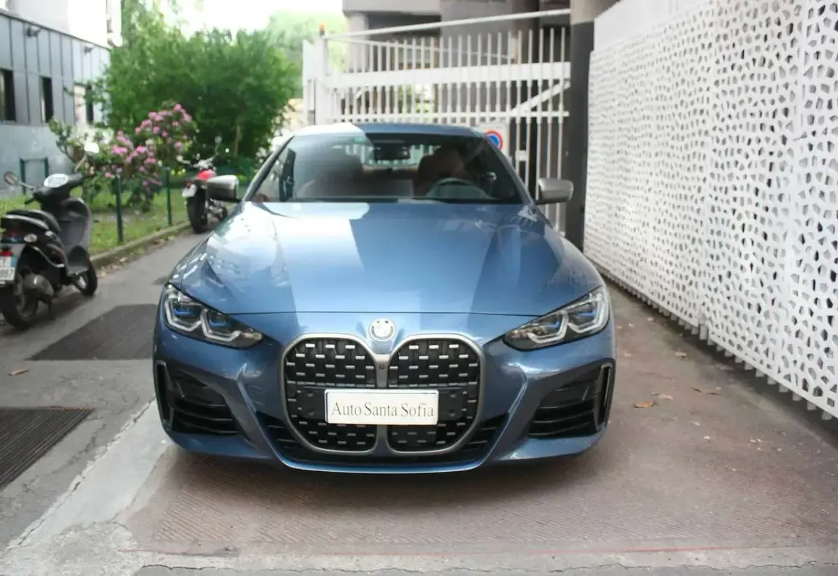 Usata BMW M440 M Sport 374 CV (275 kW) 2020 Artic race blue met. Coupé