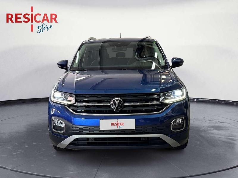 Usata VW T-Cross Advance 110 CV (80 kW) 2021 Blu SUV