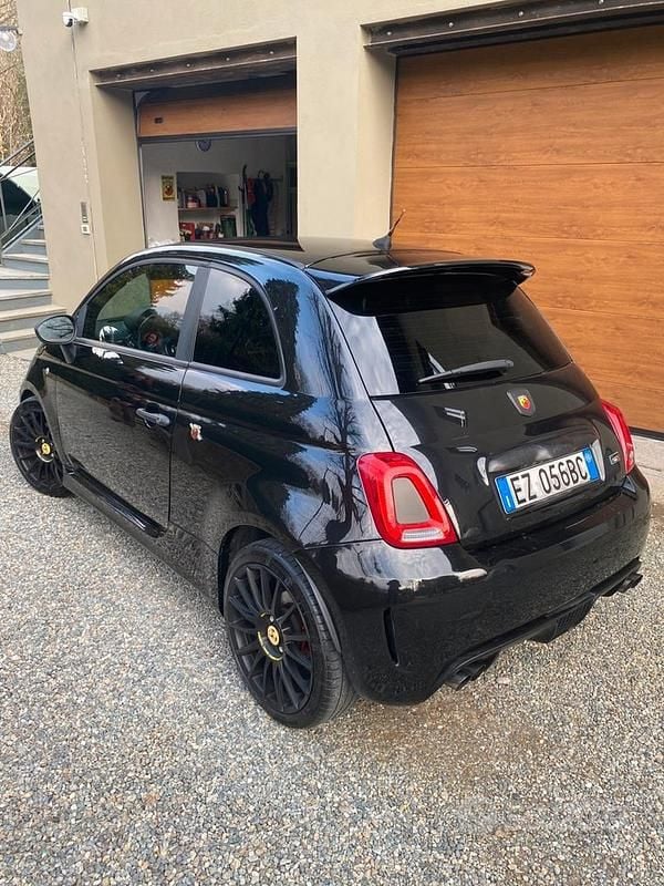 Usata Abarth 500 150 CV (110 kW) 2009 Nero Utilitaria