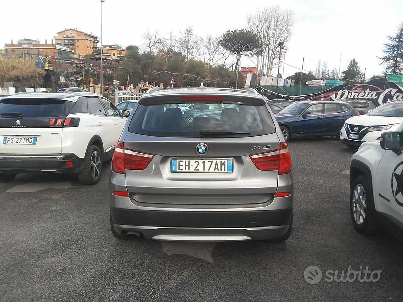 Usata BMW X3 183 CV (134 kW) 2011 Grigio SUV