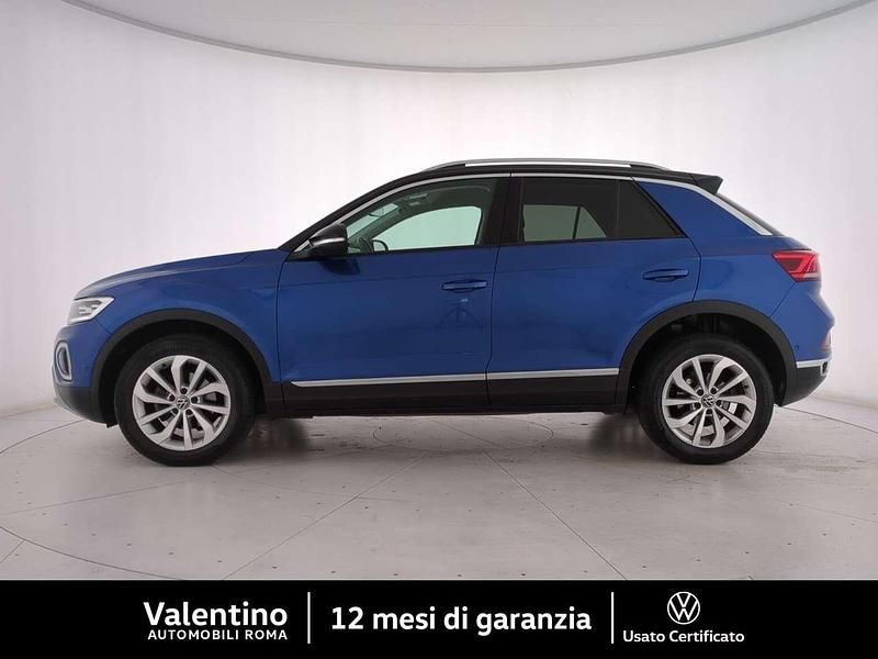 Usata VW T-Roc Style 110 CV (80 kW) 2022 Blu/azzurro SUV