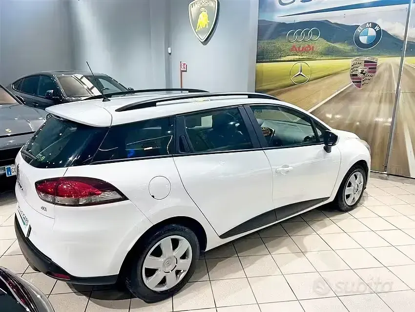Usata Renault Clio 75 CV (55 kW) 2014 Bianco Station wagon
