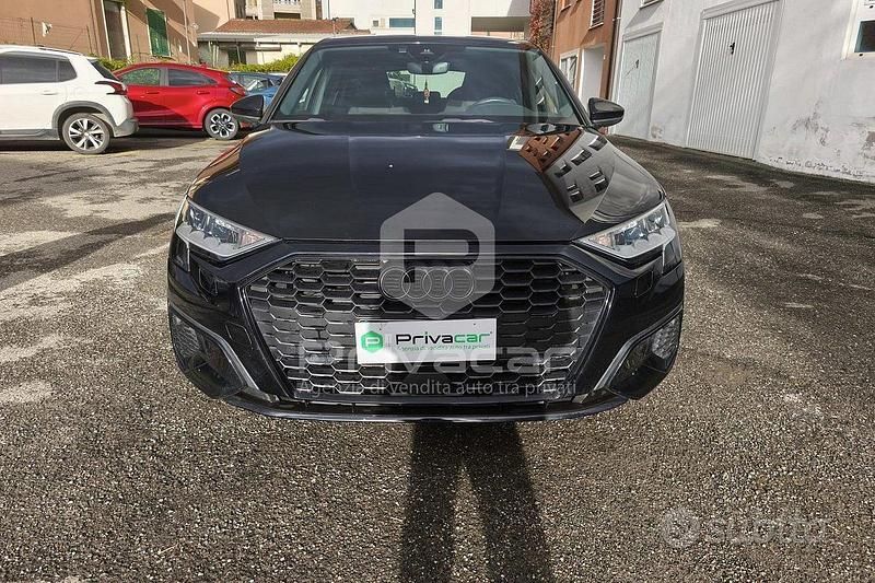 Usata Audi A3 Sportback Advanced 110 CV (80 kW) 2023 Nero Utilitaria