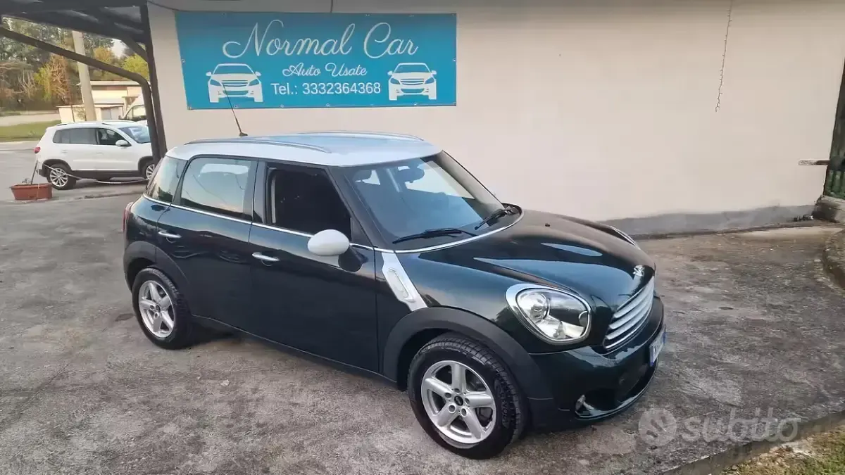 Usata Mini Cooper Countryman 111 CV (81 kW) 2012 Verde SUV