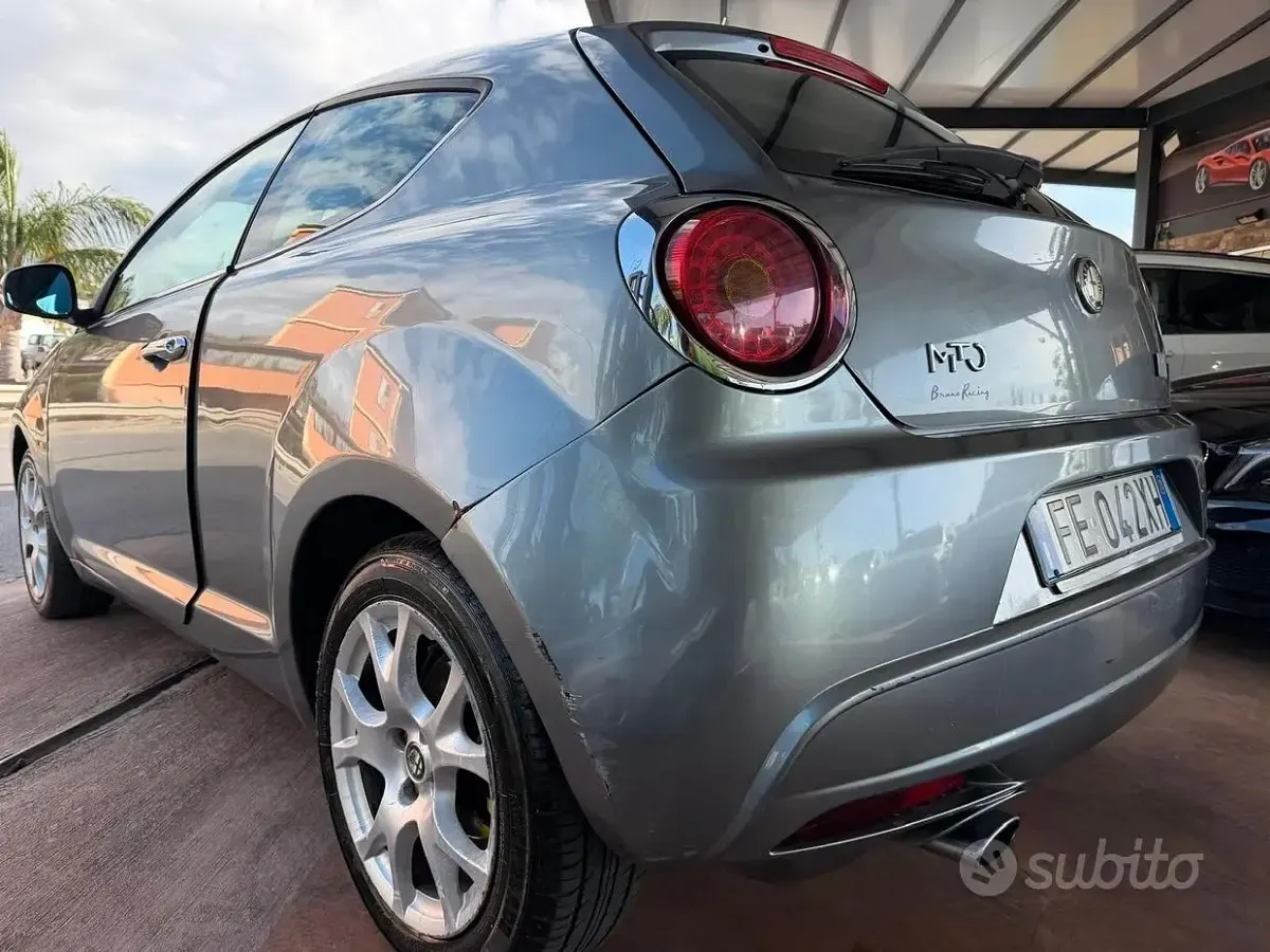 Usata Alfa Romeo MiTo Distinctive 120 CV (88 kW) 2009 Grigio Utilitaria
