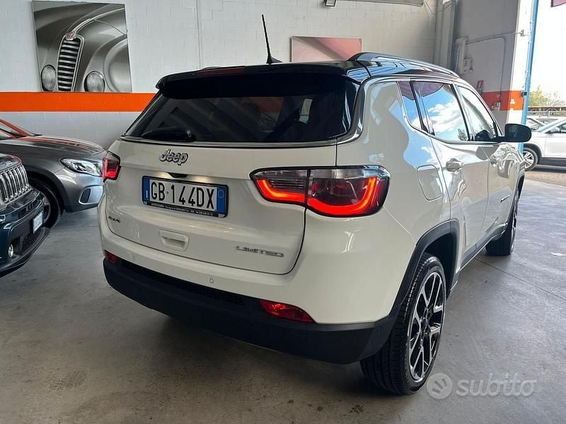 Usata Jeep Compass Limited 140 CV (102 kW) 2020 Bianco SUV
