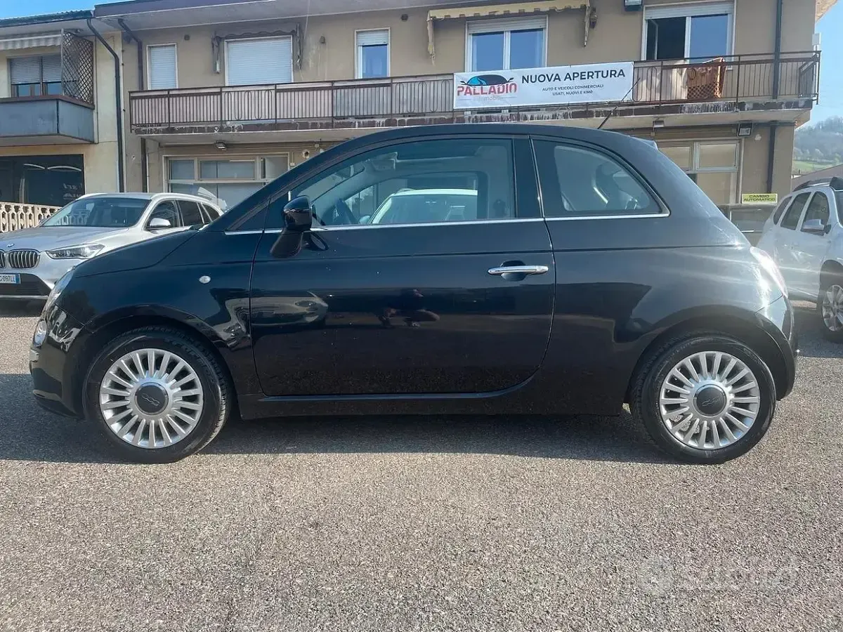 Usata Fiat 500 Lounge 69 CV (50 kW) 2010 Nero Berlina