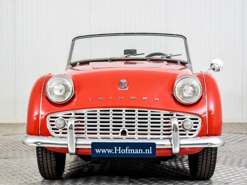 Usata Triumph TR3 100 CV (73 kW) 1959 Rosso Cabrio