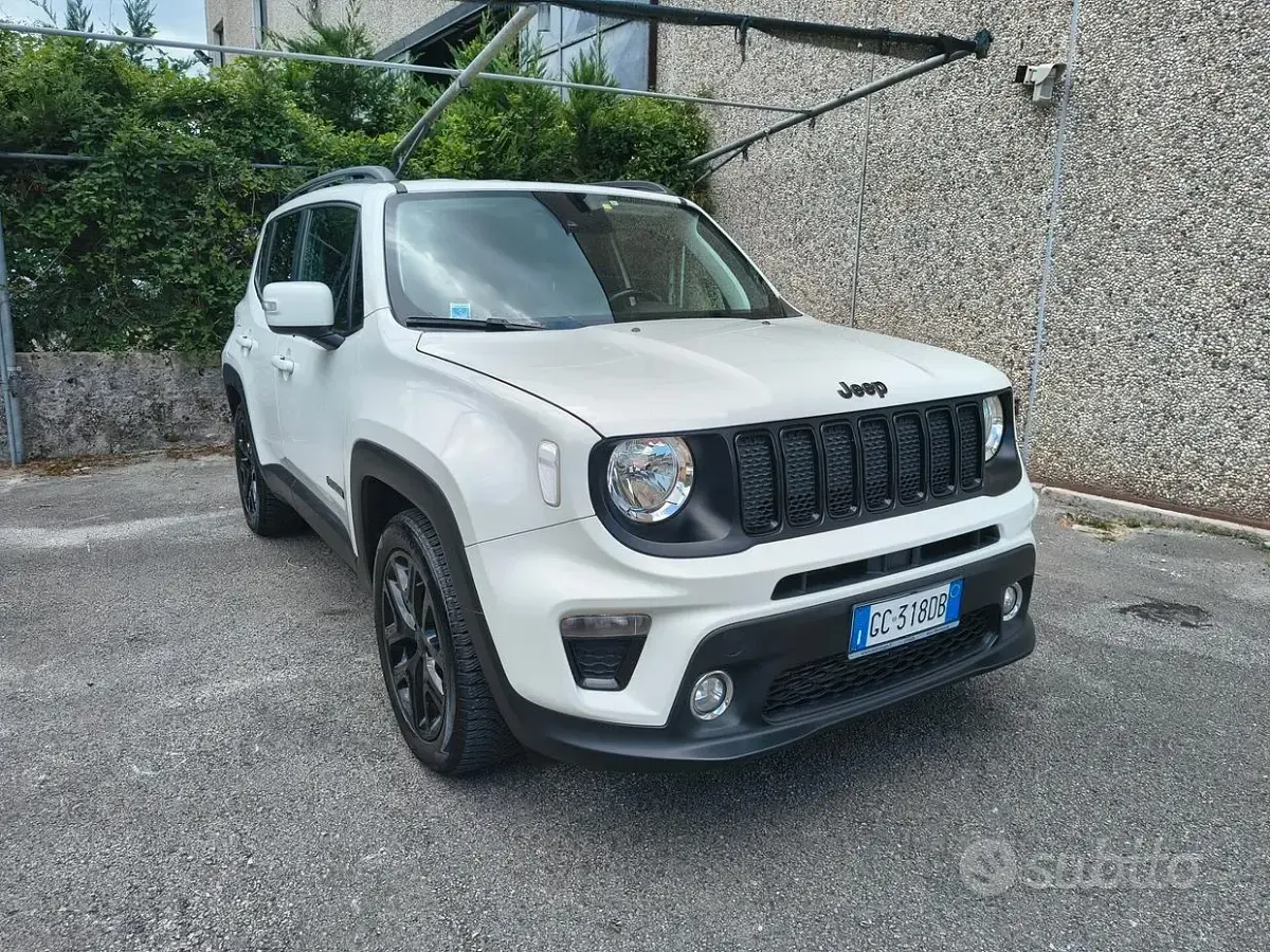 Usata Jeep Renegade Night Eagle 120 CV (88 kW) 2020 Bianco SUV