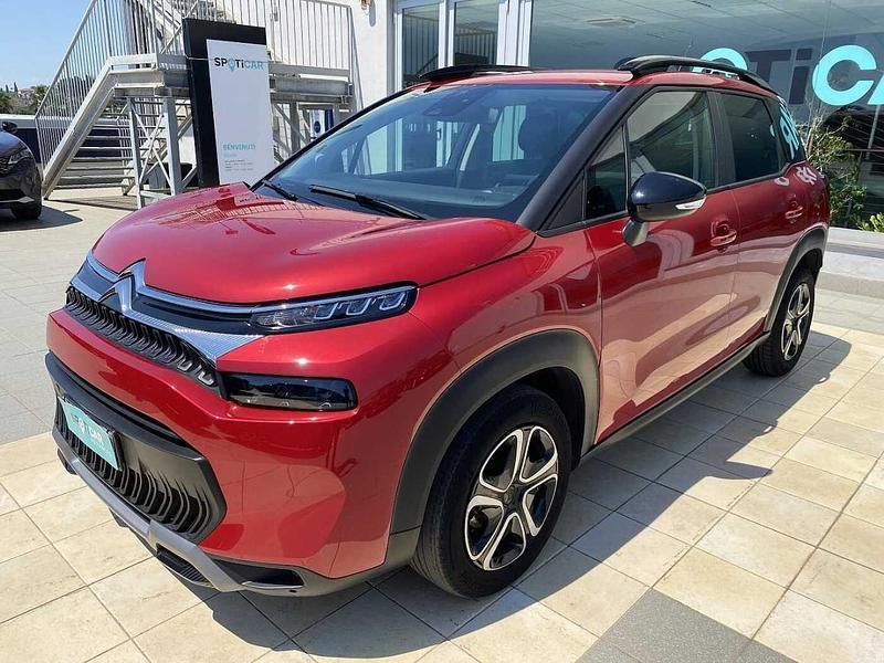 Rosso Usata 2022 Citroën C3 Aircross Feel SUV | 17.900 € (Cara) - Immagine 1/4