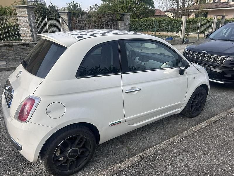 Occasion Fiat 500 75 ch (55 kW) 2009 Blanc Cabriolet