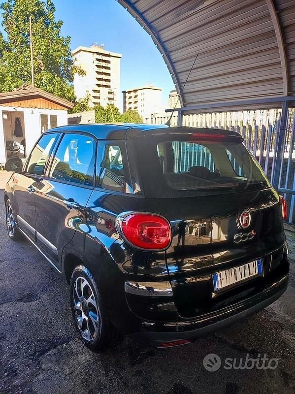 Usata Fiat 500L Lounge 85 CV (62 kW) 2018 Nero Monovolume