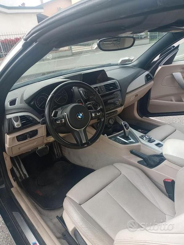 Usata BMW 220 190 CV (139 kW) 2017 Nero Cabrio
