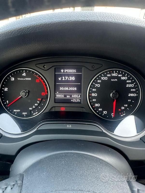 Usata Audi A3 116 CV (85 kW) 2019 Grigio Berlina