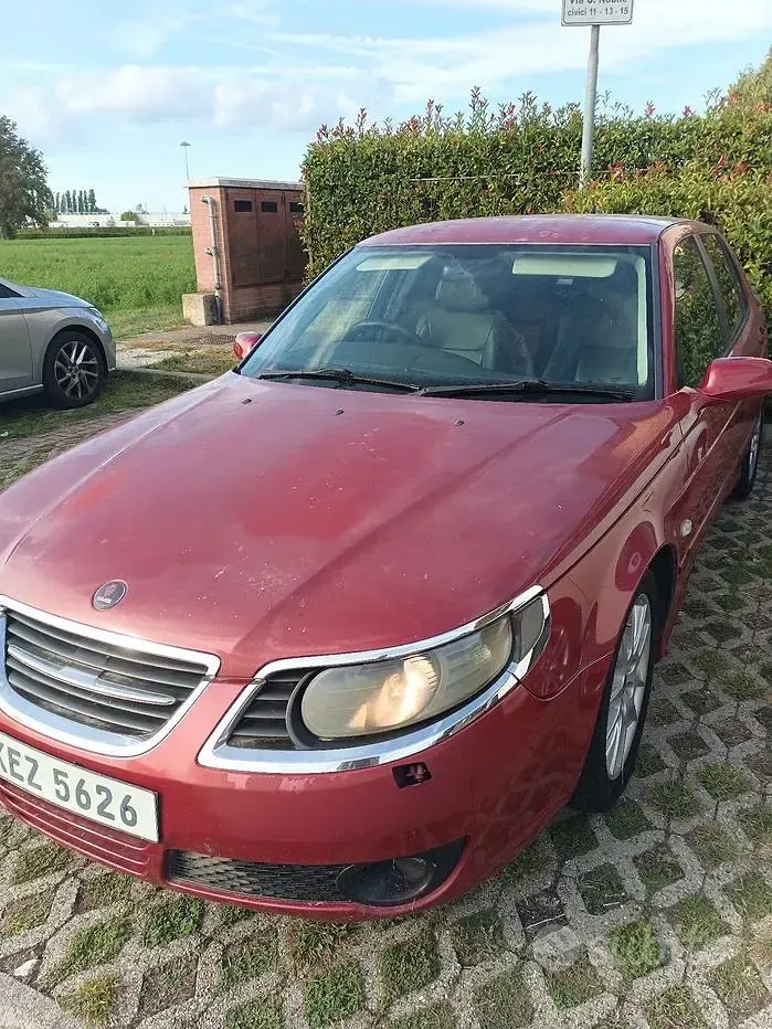 Usata Saab 9-5 150 CV (110 kW) 2007 Rosso Berlina