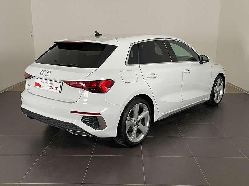 Usata Audi A3 Sportback S-Line 150 CV (110 kW) 2024 Bianco Utilitaria