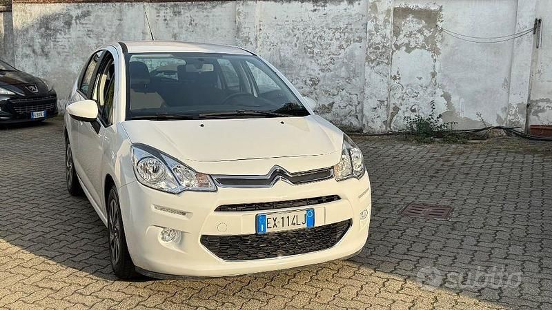 Usata Citroën C3 PureTech 82 CV (60 kW) 2014 Bianco Berlina