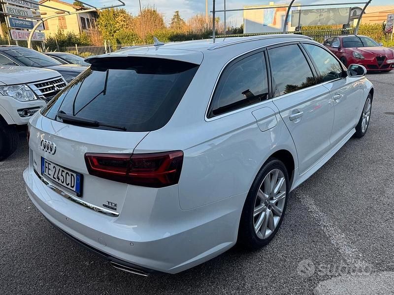 Usata Audi A6 S-Line 190 CV (139 kW) 2016 Bianco Station wagon