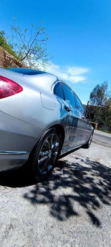 Usata Mercedes C220 170 CV (125 kW) 2015 Grigio Berlina