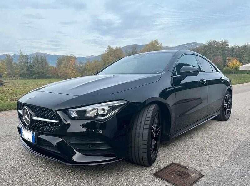 Usata Mercedes CLA180 Premium 136 CV (100 kW) 2019 Nero Berlina