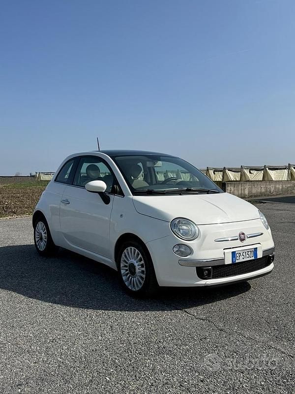 Usata Fiat 500 95 CV (69 kW) 2013 Bianco
