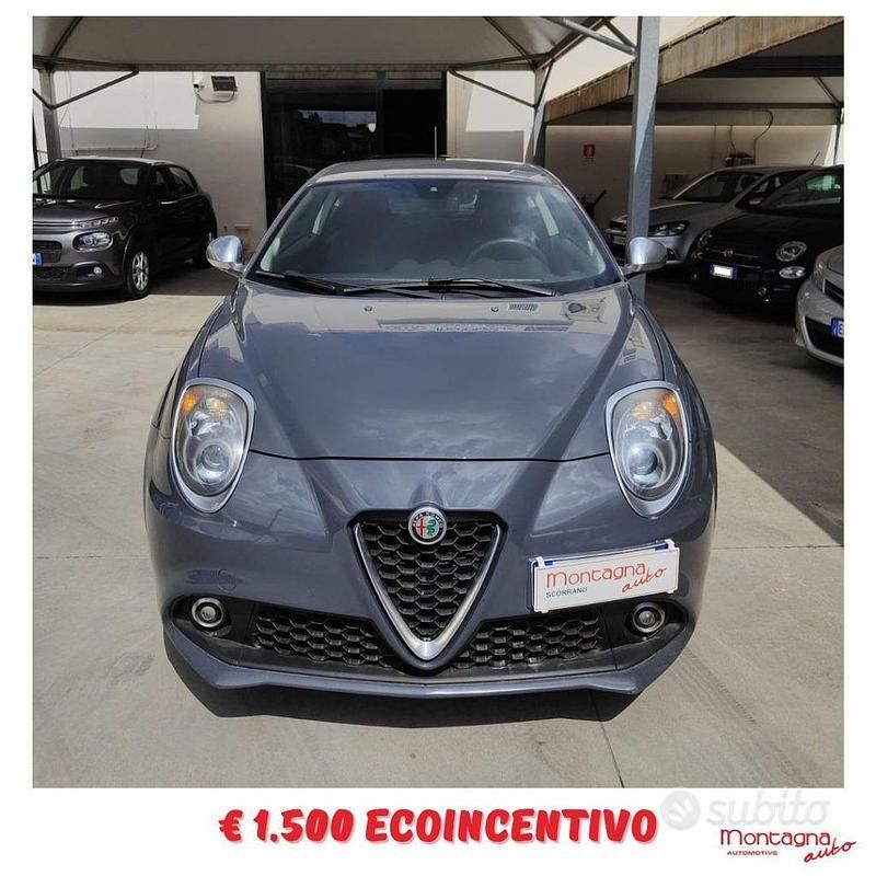 Usata Alfa Romeo MiTo 95 CV (69 kW) 2018 Grigio Utilitaria