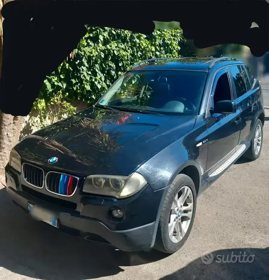 Usata BMW X3 2008 Nero SUV