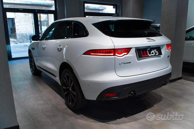 Usata Jaguar F-Pace R-Sport 250 CV (183 kW) 2020 Bianco SUV
