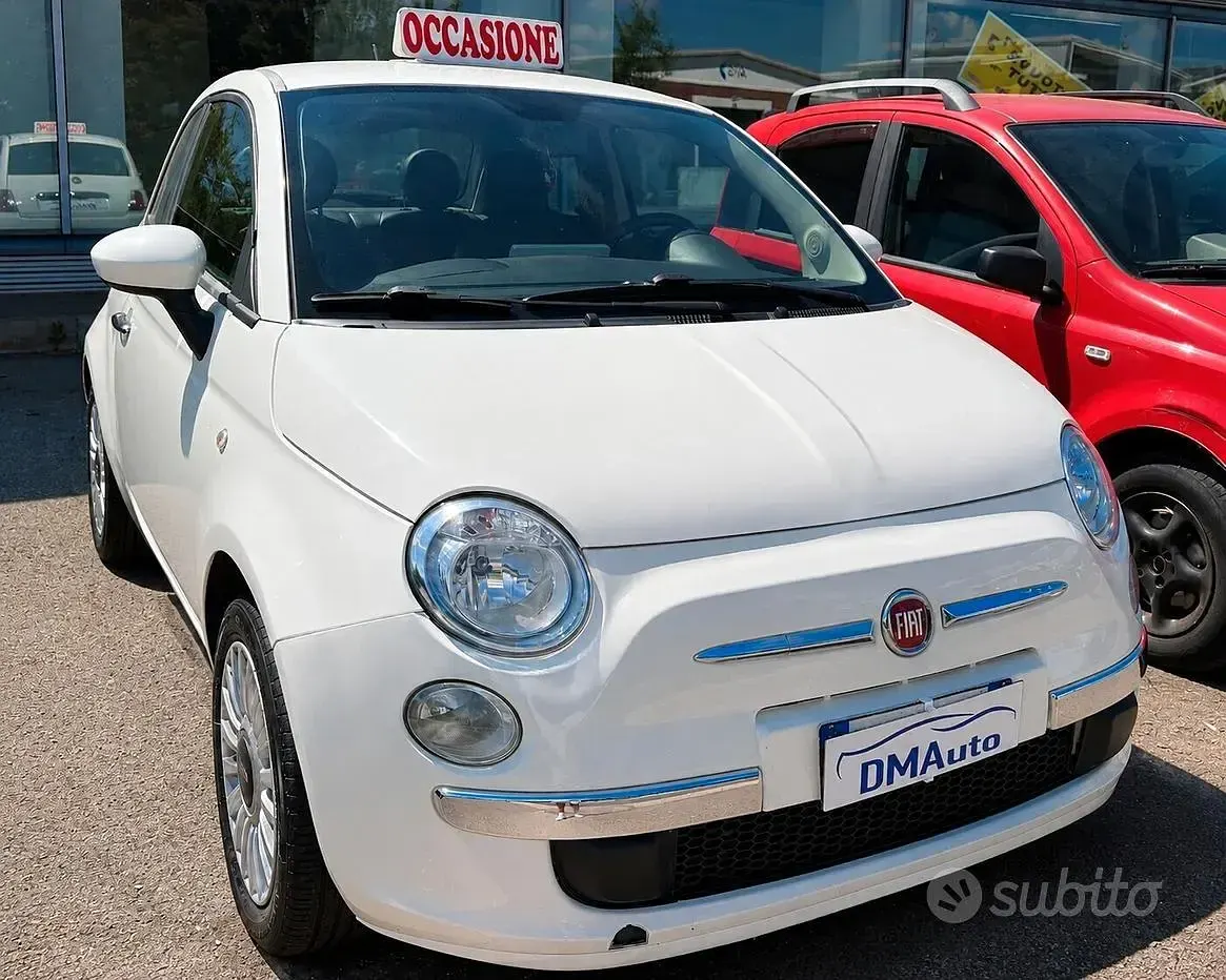 Usata Fiat 500 Sport 100 CV (73 kW) 2008 Bianco Berlina