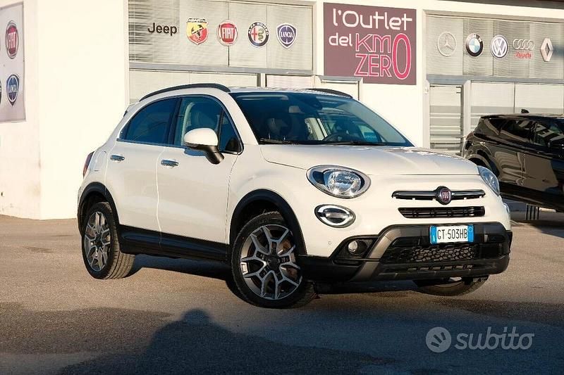 Usata Fiat 500X Cross 120 CV (88 kW) 2019 Bianco SUV