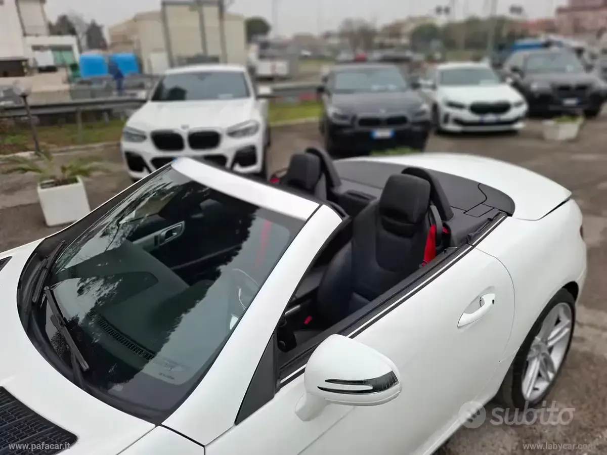 Usata Mercedes SLC250 AMG line 204 CV (150 kW) 2017 Bianco Cabrio